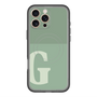スリムプロテクションプレミアムケース with MagSafe［ オリジナル - initial two tone - G green ］