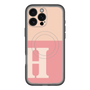 スリムプロテクションプレミアムケース with MagSafe［ オリジナル - initial two tone - H pink ］