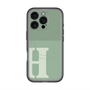 スリムプロテクションプレミアムケース with MagSafe［ オリジナル - initial two tone - H green ］