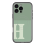 スリムプロテクションプレミアムケース with MagSafe［ オリジナル - initial two tone - H green ］