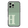 スリムプロテクションプレミアムケース with MagSafe［ オリジナル - initial two tone - H green ］