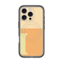 スリムプロテクションプレミアムケース with MagSafe［ オリジナル - initial two tone - I orange ］