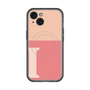 スリムプロテクションプレミアムケース with MagSafe［ オリジナル - initial two tone - I pink ］
