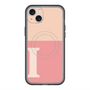 スリムプロテクションプレミアムケース with MagSafe［ オリジナル - initial two tone - I pink ］