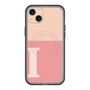 スリムプロテクションプレミアムケース with MagSafe［ オリジナル - initial two tone - I pink ］
