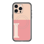 スリムプロテクションプレミアムケース with MagSafe［ オリジナル - initial two tone - I pink ］