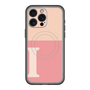 スリムプロテクションプレミアムケース with MagSafe［ オリジナル - initial two tone - I pink ］