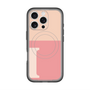 スリムプロテクションプレミアムケース with MagSafe［ オリジナル - initial two tone - I pink ］