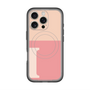 スリムプロテクションプレミアムケース with MagSafe［ オリジナル - initial two tone - I pink ］