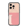 スリムプロテクションプレミアムケース with MagSafe［ オリジナル - initial two tone - I pink ］