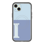 スリムプロテクションプレミアムケース with MagSafe［ オリジナル - initial two tone - I blue ］