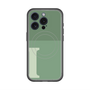 スリムプロテクションプレミアムケース with MagSafe［ オリジナル - initial two tone - I green ］