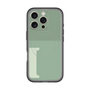 スリムプロテクションプレミアムケース with MagSafe［ オリジナル - initial two tone - I green ］