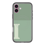 スリムプロテクションプレミアムケース with MagSafe［ オリジナル - initial two tone - I green ］