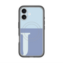 スリムプロテクションプレミアムケース with MagSafe［ オリジナル - initial two tone - J blue ］