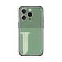スリムプロテクションプレミアムケース with MagSafe［ オリジナル - initial two tone - J green ］