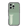 スリムプロテクションプレミアムケース with MagSafe［ オリジナル - initial two tone - J green ］