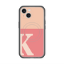 スリムプロテクションプレミアムケース with MagSafe［ オリジナル - initial two tone - K pink ］