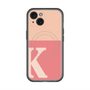 スリムプロテクションプレミアムケース with MagSafe［ オリジナル - initial two tone - K pink ］