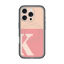 スリムプロテクションプレミアムケース with MagSafe［ オリジナル - initial two tone - K pink ］