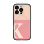 スリムプロテクションプレミアムケース with MagSafe［ オリジナル - initial two tone - K pink ］
