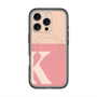 スリムプロテクションプレミアムケース with MagSafe［ オリジナル - initial two tone - K pink ］