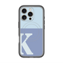 スリムプロテクションプレミアムケース with MagSafe［ オリジナル - initial two tone - K blue ］