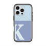 スリムプロテクションプレミアムケース with MagSafe［ オリジナル - initial two tone - K blue ］