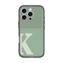 スリムプロテクションプレミアムケース with MagSafe［ オリジナル - initial two tone - K green ］