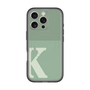 スリムプロテクションプレミアムケース with MagSafe［ オリジナル - initial two tone - K green ］