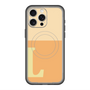 スリムプロテクションプレミアムケース with MagSafe［ オリジナル - initial two tone - L orange ］