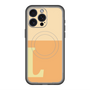 スリムプロテクションプレミアムケース with MagSafe［ オリジナル - initial two tone - L orange ］