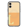 スリムプロテクションプレミアムケース with MagSafe［ オリジナル - initial two tone - L orange ］