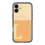 スリムプロテクションプレミアムケース with MagSafe［ オリジナル - initial two tone - L orange ］