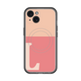 スリムプロテクションプレミアムケース with MagSafe［ オリジナル - initial two tone - L pink ］
