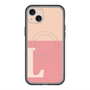 スリムプロテクションプレミアムケース with MagSafe［ オリジナル - initial two tone - L pink ］