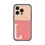 スリムプロテクションプレミアムケース with MagSafe［ オリジナル - initial two tone - L pink ］