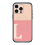 スリムプロテクションプレミアムケース with MagSafe［ オリジナル - initial two tone - L pink ］