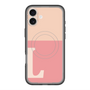 スリムプロテクションプレミアムケース with MagSafe［ オリジナル - initial two tone - L pink ］