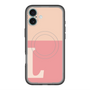 スリムプロテクションプレミアムケース with MagSafe［ オリジナル - initial two tone - L pink ］