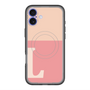 スリムプロテクションプレミアムケース with MagSafe［ オリジナル - initial two tone - L pink ］