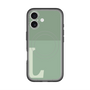 スリムプロテクションプレミアムケース with MagSafe［ オリジナル - initial two tone - L green ］