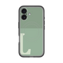 スリムプロテクションプレミアムケース with MagSafe［ オリジナル - initial two tone - L green ］