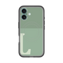 スリムプロテクションプレミアムケース with MagSafe［ オリジナル - initial two tone - L green ］