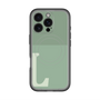 スリムプロテクションプレミアムケース with MagSafe［ オリジナル - initial two tone - L green ］