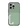 スリムプロテクションプレミアムケース with MagSafe［ オリジナル - initial two tone - L green ］