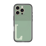 スリムプロテクションプレミアムケース with MagSafe［ オリジナル - initial two tone - L green ］