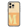 スリムプロテクションプレミアムケース with MagSafe［ オリジナル - initial two tone - M orange ］
