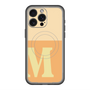 スリムプロテクションプレミアムケース with MagSafe［ オリジナル - initial two tone - M orange ］