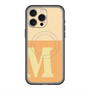 スリムプロテクションプレミアムケース with MagSafe［ オリジナル - initial two tone - M orange ］